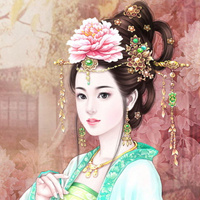 古代美女的卡通头像图片_女人无需倾国倾城_素描画卡通图片美女,